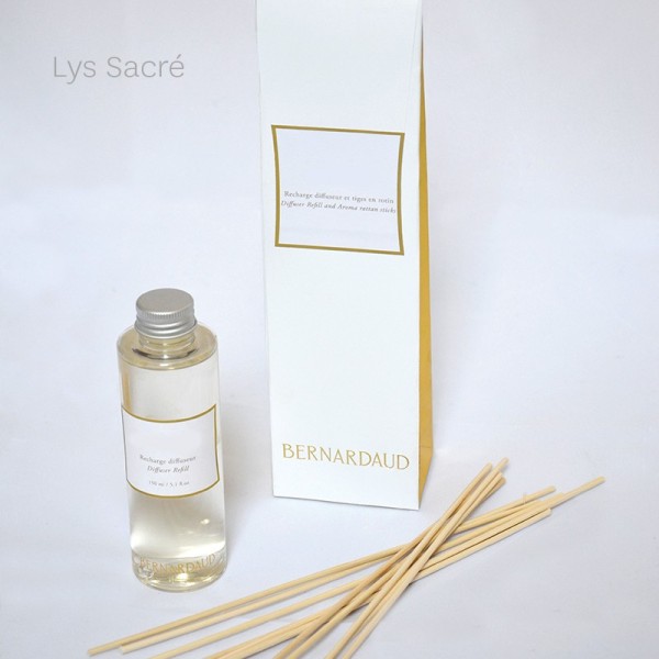 Diffuser refill "Sacred Lily" 150 ml + aroma rattan sticks