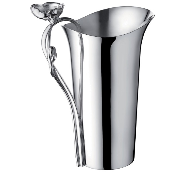 Water pitcher 1.5 l, "Anémone-Belle Epoque", silverplated