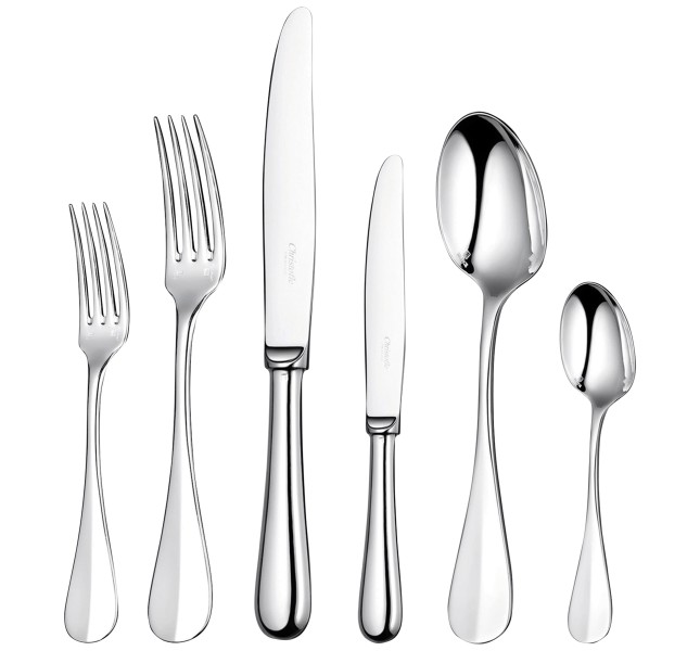 110-piece flatware set with Imperial chest, "Fidelio", silverplated