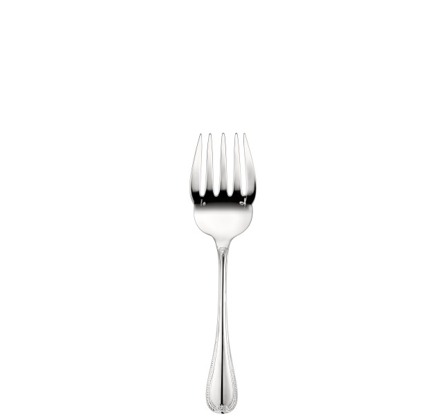 Fish serving fork, "Malmaison", sterling silver