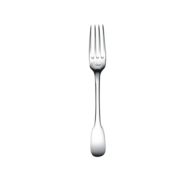 Dessert fork, "Cluny", silverplated