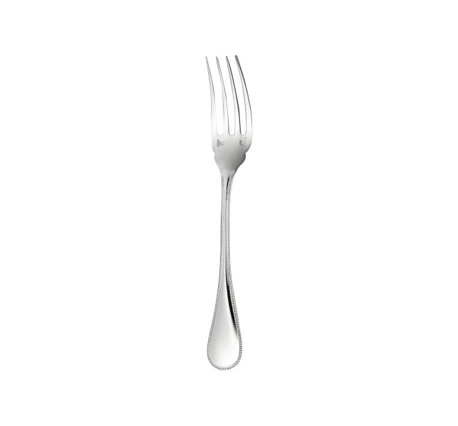Fish fork, "Perles", sterling silver