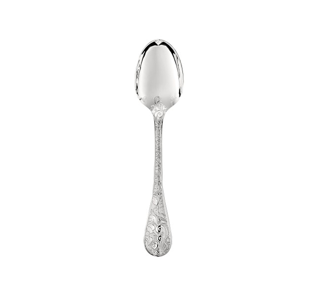 Dessert spoon, "Jardin d'Eden", silverplated