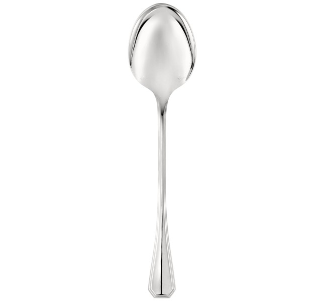 Vegetable spoon, "America", silverplated