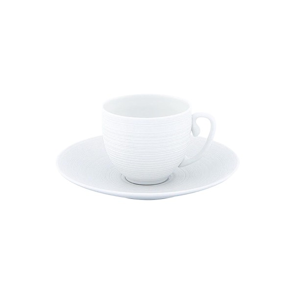Cappuccino cup 23 cl, "Hemisphere", satin white