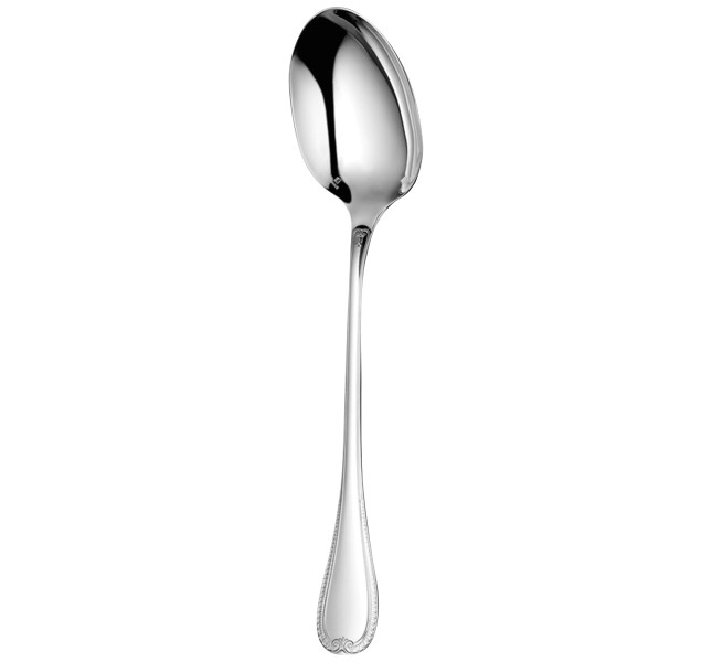Vegetable spoon, "Malmaison", sterling silver