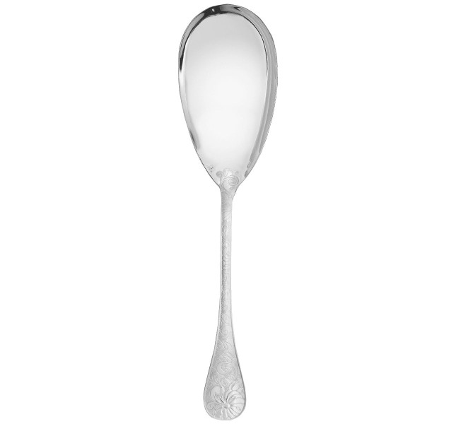 Rice spoon, "Jardin d'Eden", silverplated