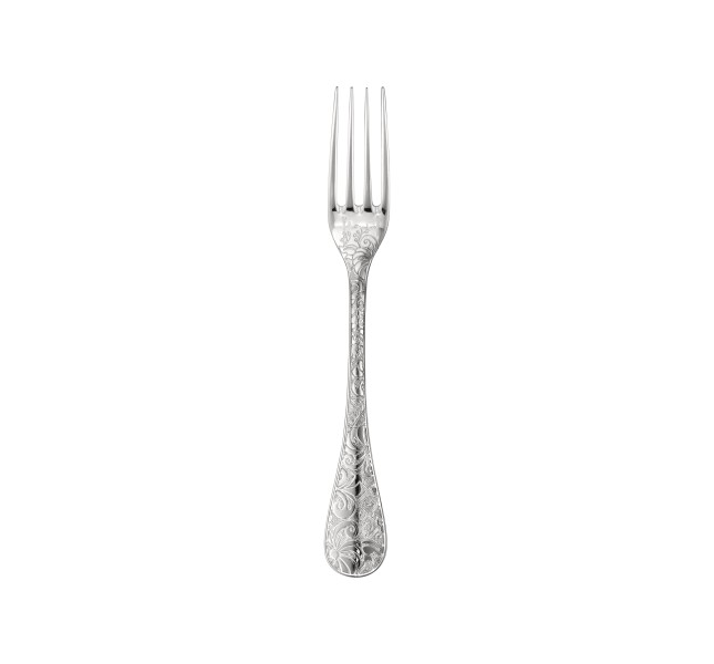Dessert fork, "Jardin d'Eden", sterling silver