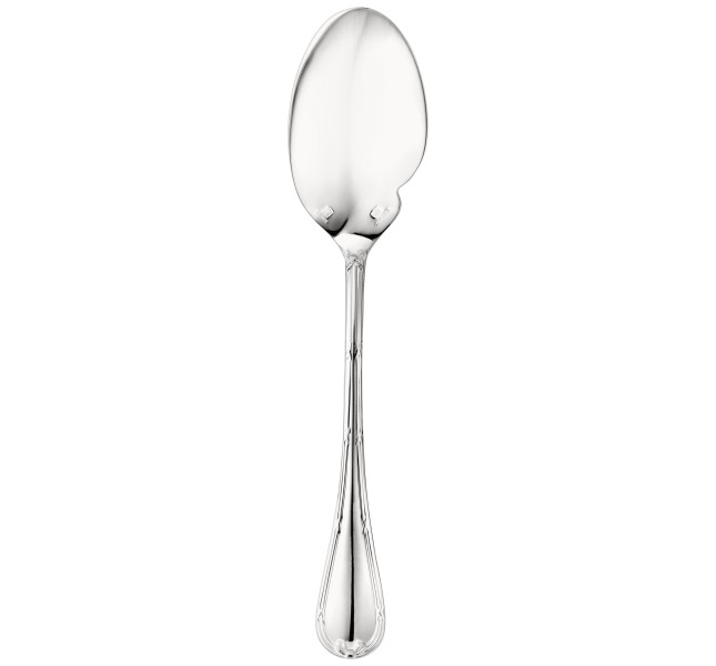Individual sauce spoon, "Rubans", silverplated