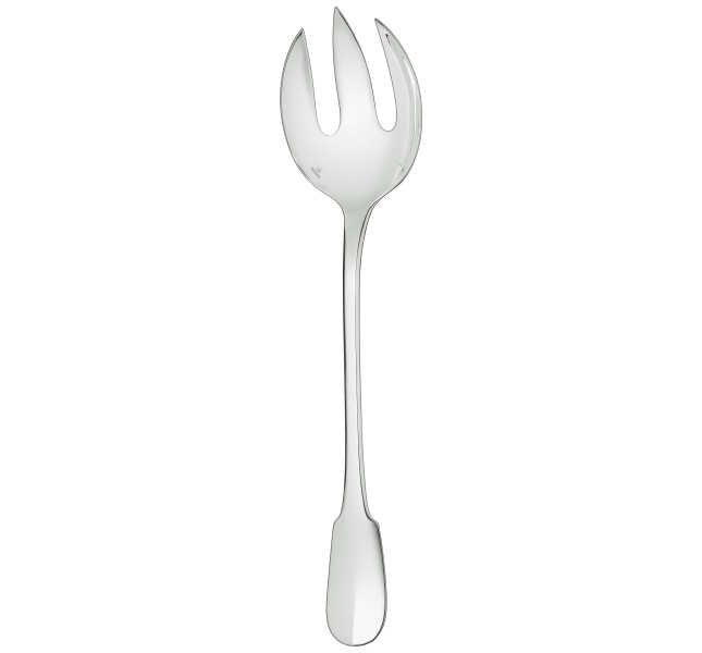 Salad serving spoon, "Cluny", silverplated