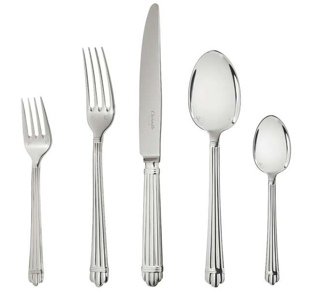 Cutlery, "Aria", silverplated