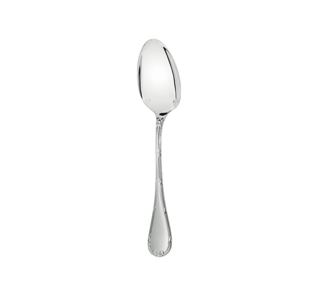 Dessert spoon, "Rubans", silverplated
