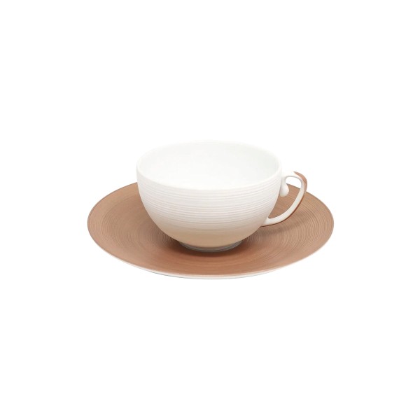 Tea cup, "Hemisphere - Colors", Metallic Pink