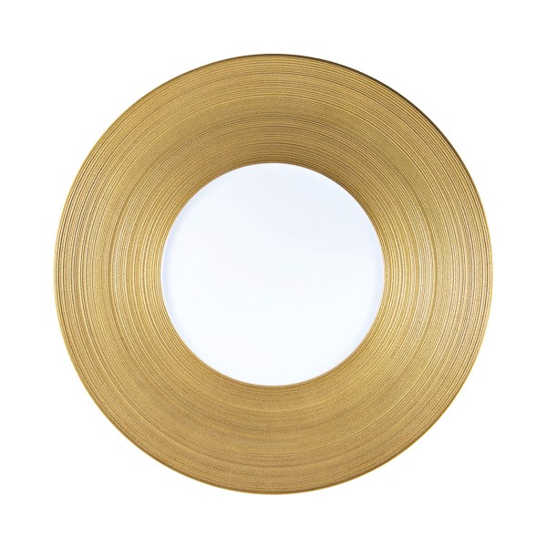 29 cm plate, "Hemisphere - Precious Metals", Gold