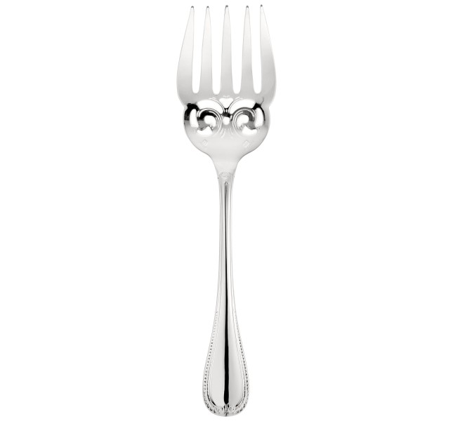 Fish serving fork, "Malmaison", silverplated