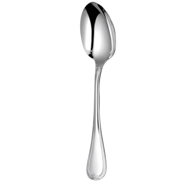 Standard soup spoon, "Malmaison", silverplated