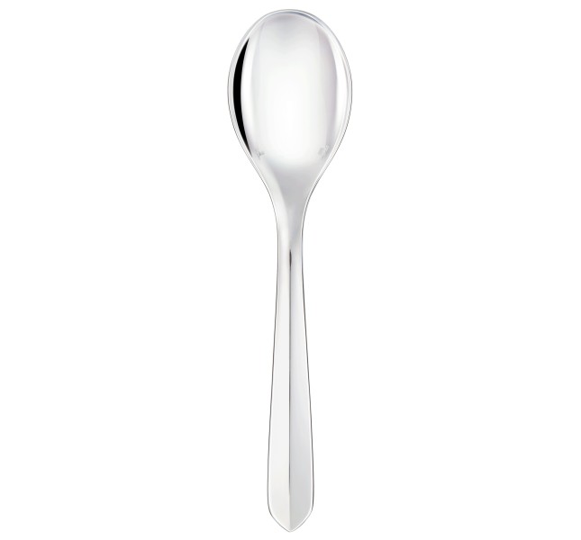 Dinner spoon universal, "Infini Christofle", silverplated