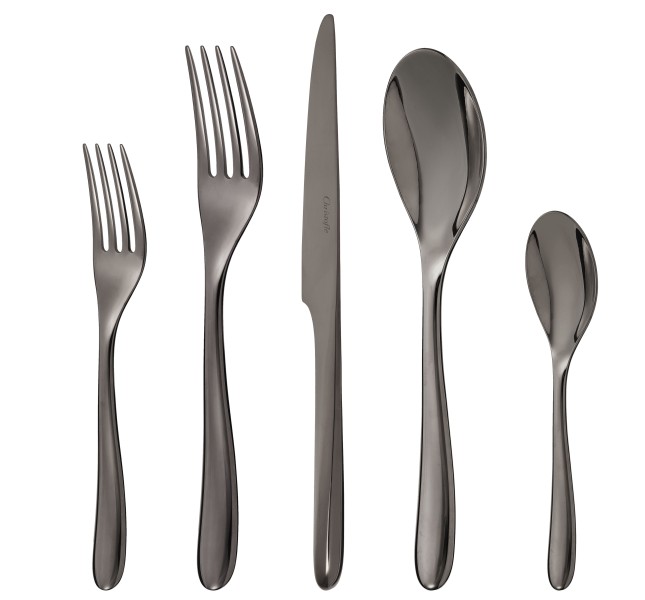 Cutlery, "L'Ame de Christofle", Stainless steel black