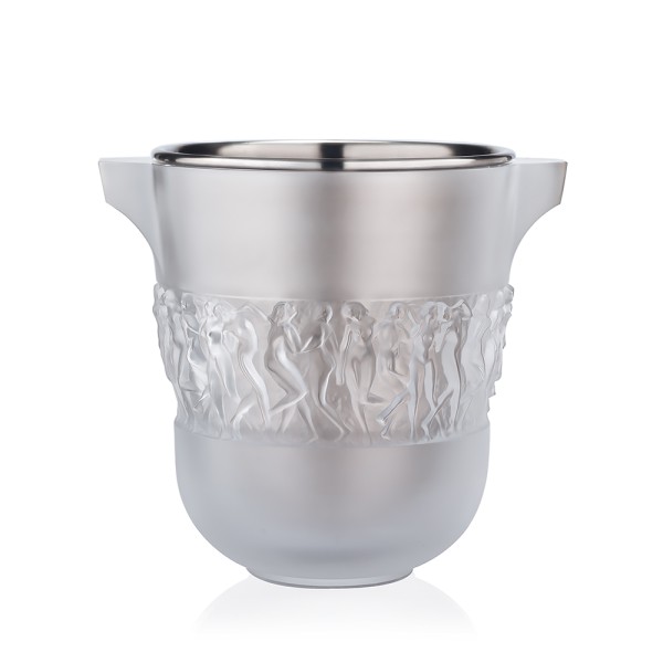 Champagne cooler, "Bacchantes", clear crystal