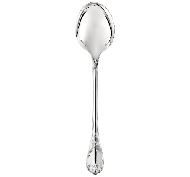 Vegetable spoon, "Marly", sterling silver
