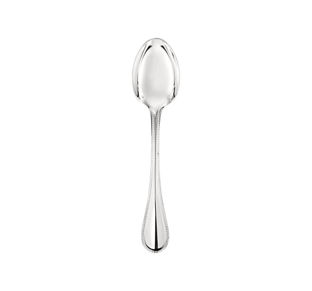 Dessert spoon, "Perles", sterling silver