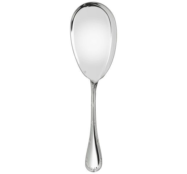 Rice spoon, "Rubans", silverplated