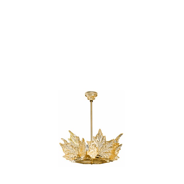 Chandelier, "Champs-Élysées", gold luster crystal, gold-plated