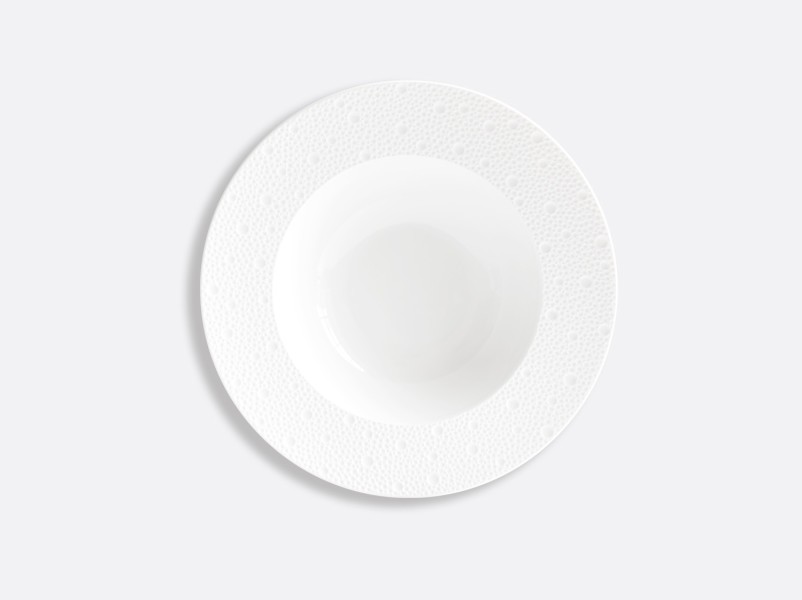 Rim soup plate 22 cm, "Ecume", white