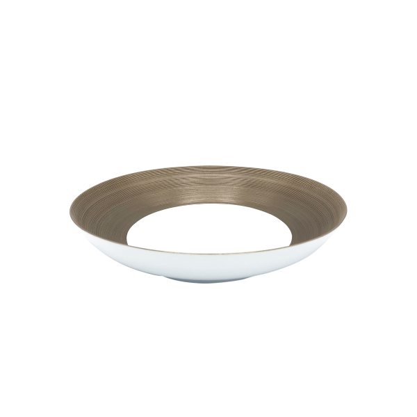 Hollow dish, "Hemisphere - Colors", Metallic Grey