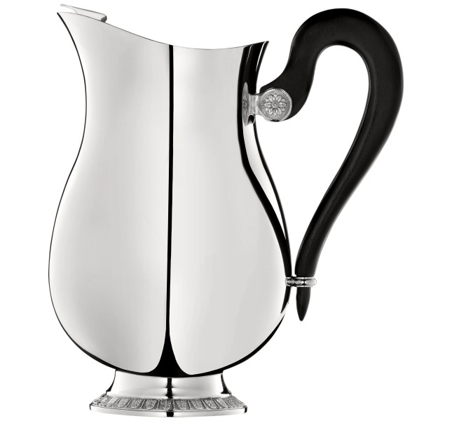 Water pitcher 1.7 l, "Malmaison", silverplated