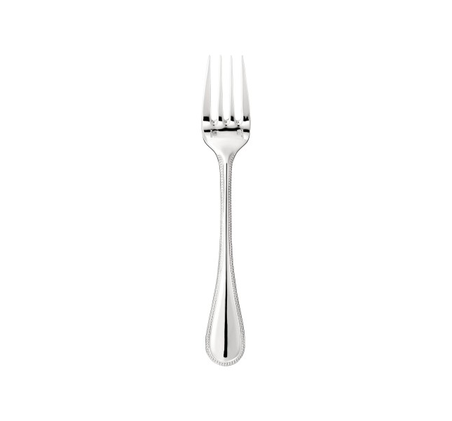 Salad fork, "Perles", silverplated