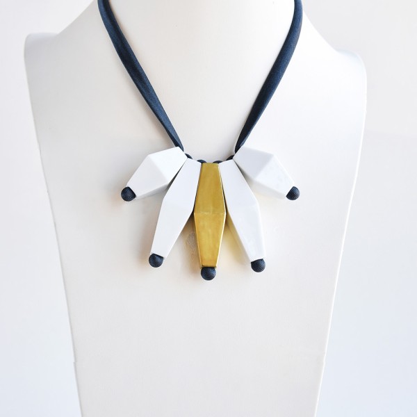Bib Necklace, "Be bold over by Iris Apfel"