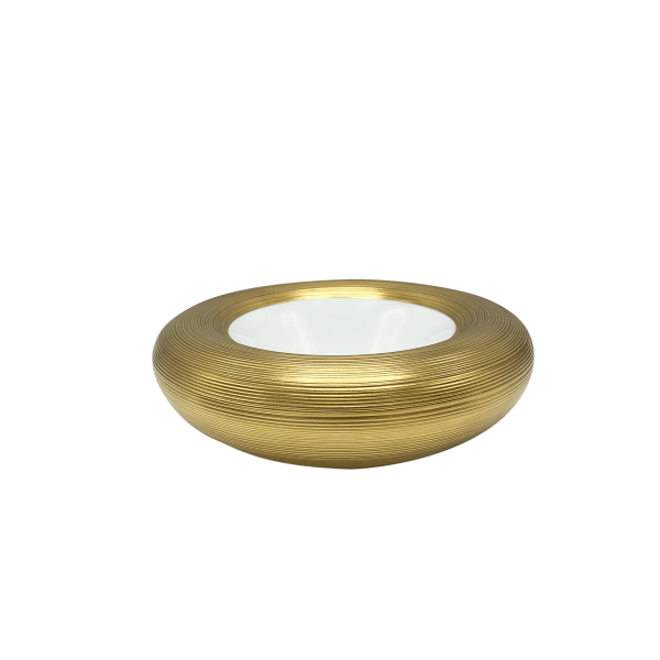 Bubble cup, small, "Hemisphere - Precious Metals", Gold