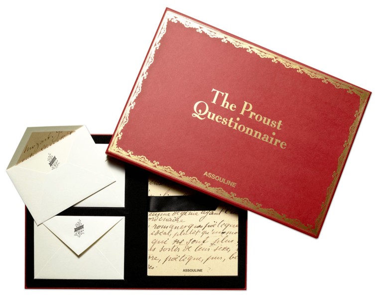 Set of 12 stationery and envelope - Proust