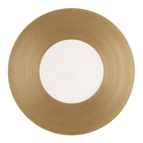 Charger plate, "Hemisphere - Colors", Copper