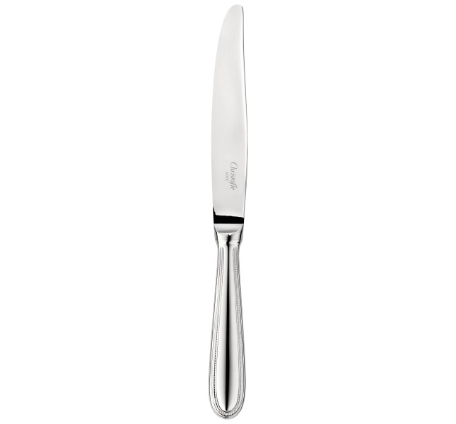 Dinner knife, "Perles", stainless steel