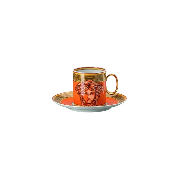 Kaffeetasse 2-tlg. "Medusa Amplified", Orange Coin