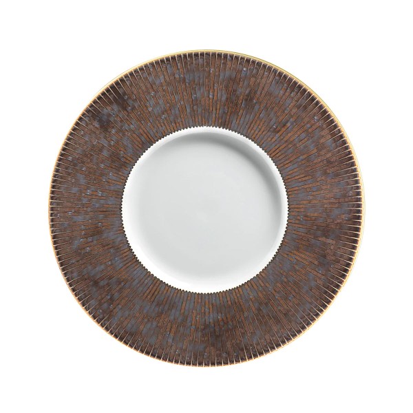 Dinner plate 27 cm, "Bolero", brown