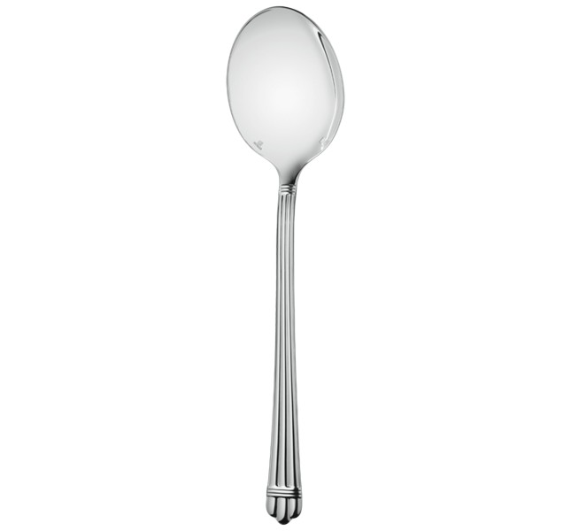 Salad serving spoon, "Aria", silverplated