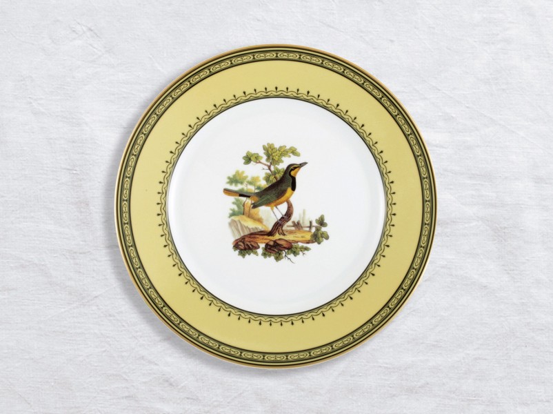 Dinner plate 26.7 cm, "Jardin du Roi", gold