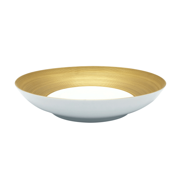 Hollow dish, "Hemisphere - Precious Metals", Gold