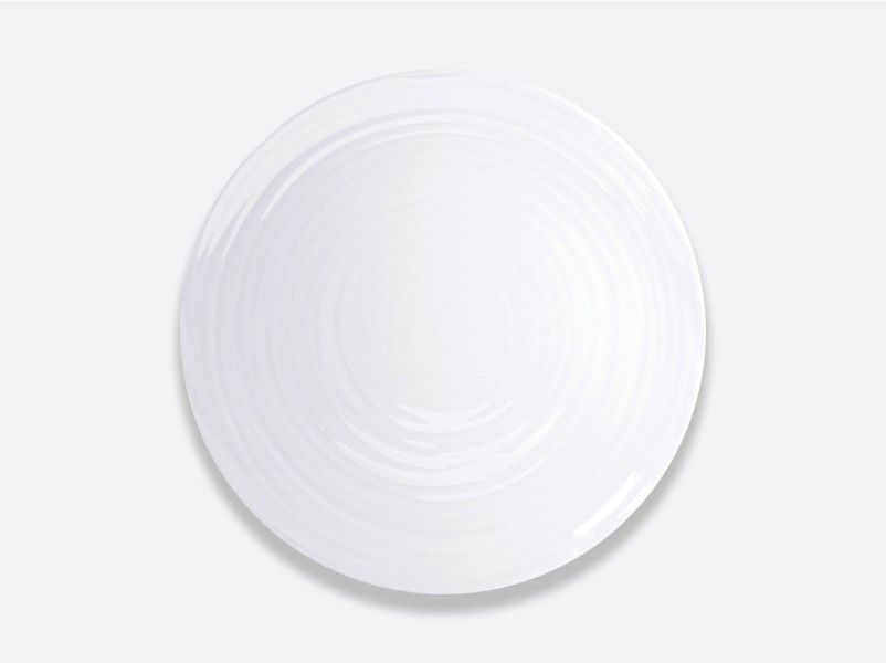 Coupe plate 27 cm, "Origine", white