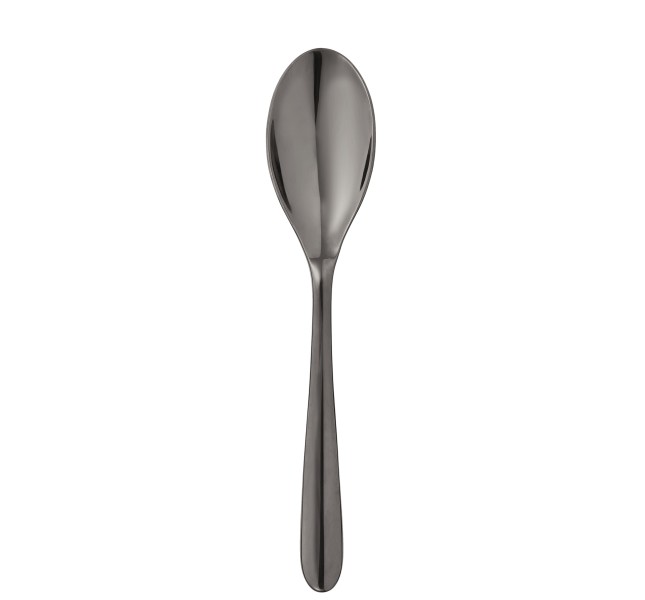 Dinner spoon, "L'Ame de Christofle", stainless steel black