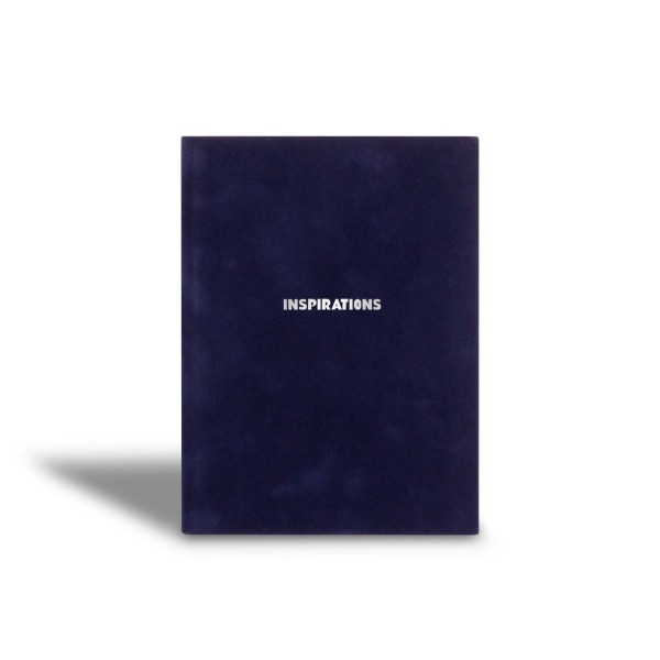 Inspirations Notebook, blue