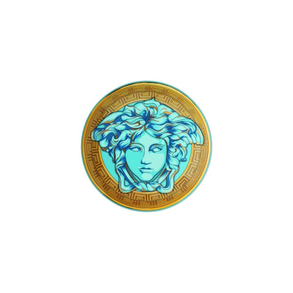 Plate 17 cm"Medusa Amplified", Blue Coin