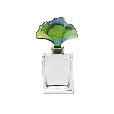 Perfume Bottle 30 ml, "Ginkgo", Blue & Green