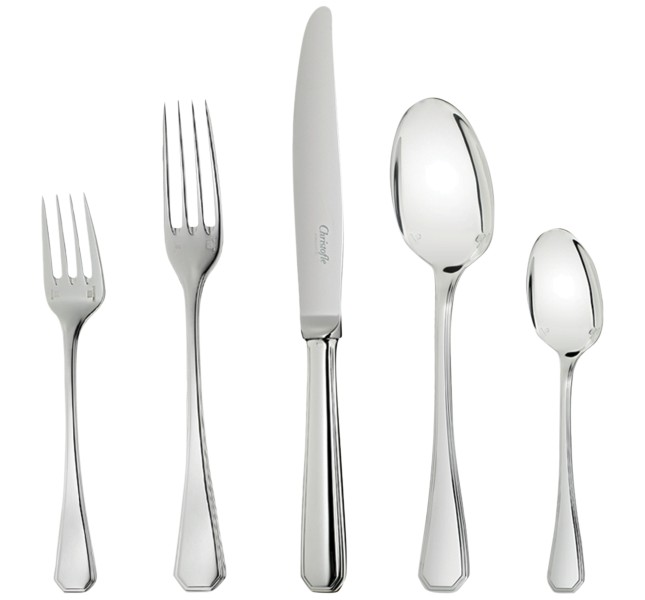 Cutlery, "America", silverplated