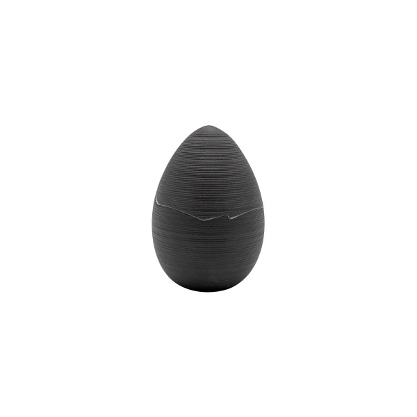 Egg, "Hemisphere - Colors", Black Bakelite