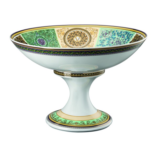 Bowl 35 cm with foot"Barocco Mosaic", Barocco Mosaic