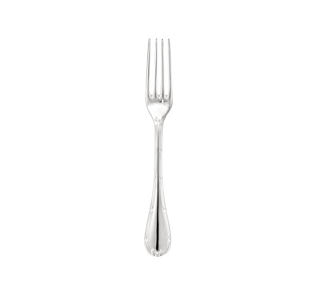 Dessert fork, "Rubans", silverplated